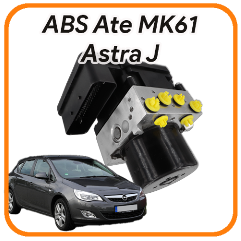 ABS Opel Astra J MK61 Revisione gruppo pompa